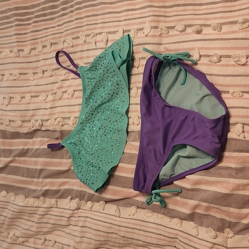 Girls swimsuit.